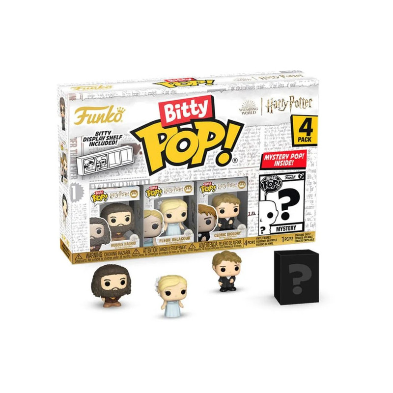Funko Bitty Pop! Movies: Harry Potter Goblet of Fire - Hagrid 4pk - دمية